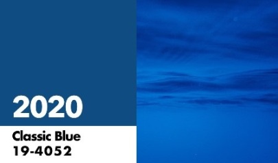 pantone color of the year 2020 Classic Blue